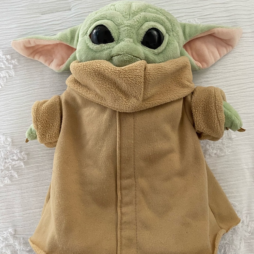 Build-A-Bear Star Wars Yoda  Green and Tan Plush